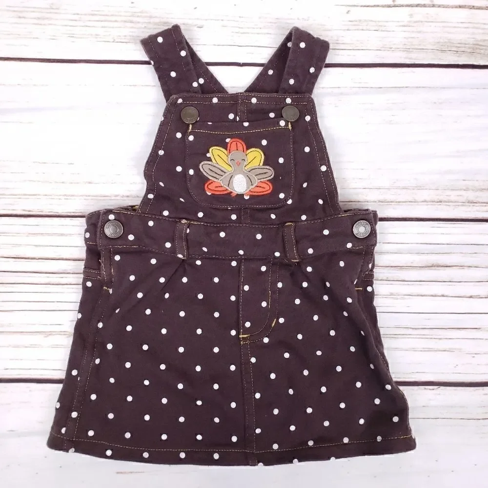 Baby girl fall winter lot Thanksgiving dress 6 mo